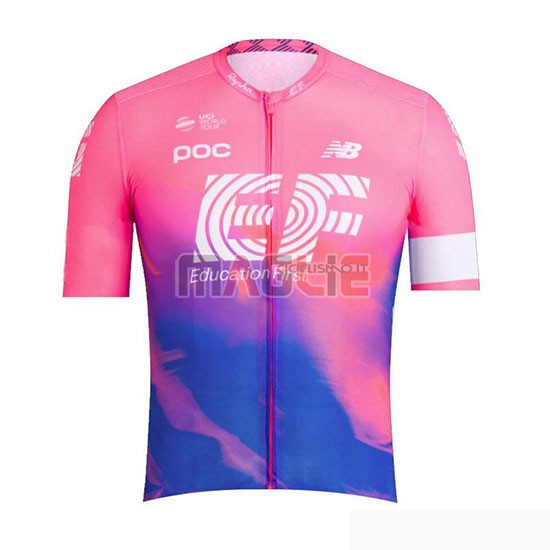 Maglia EF Education First Manica Corta 2019 Rosa